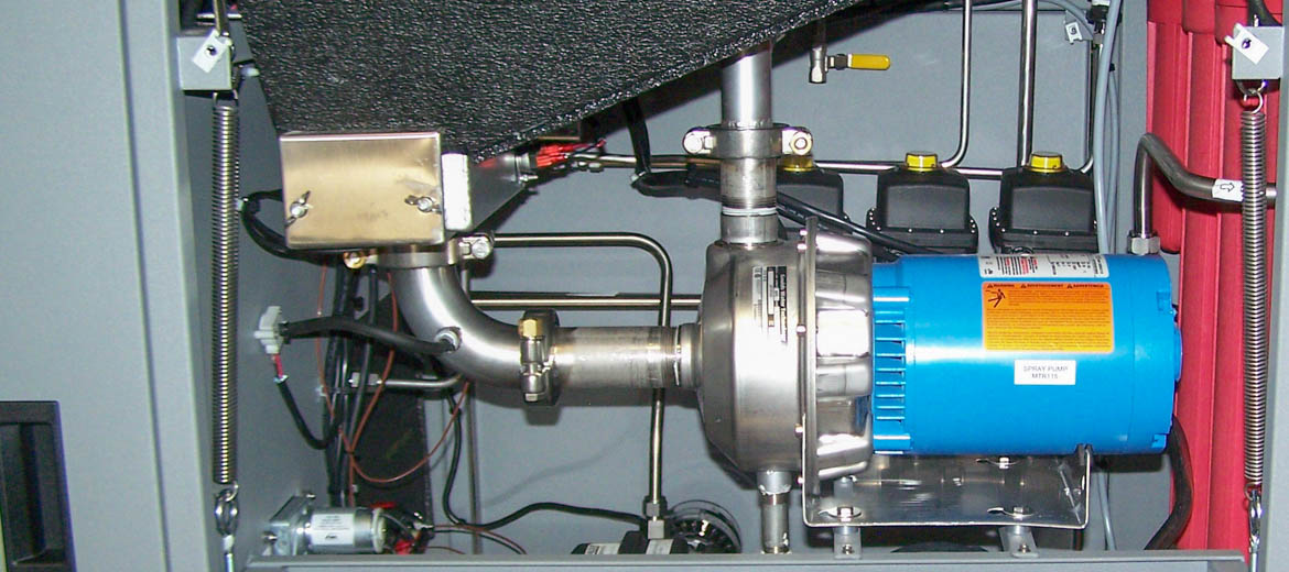 Spray Pump Plumbing