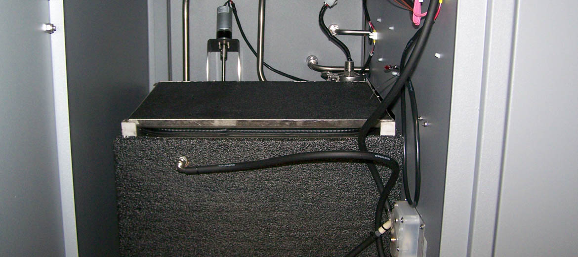 Heated and Mixed Cleaning Solution Storage